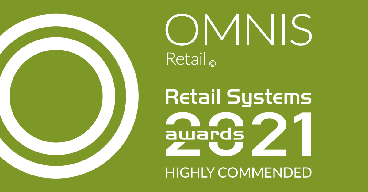 We've been Highly Commended as Omnichannel Technology Vendor of the Year for our  Unified Commerce platform OMNIS Retail. 

OMNIS Retail is a pioneering new retail solution that has been driven by D2C brands & niche retailers looking to the future. A single database eliminates any data integration issues between outdated systems, providing instead an effective cloud-based omnichannel retail solution fit for the 21st century.
