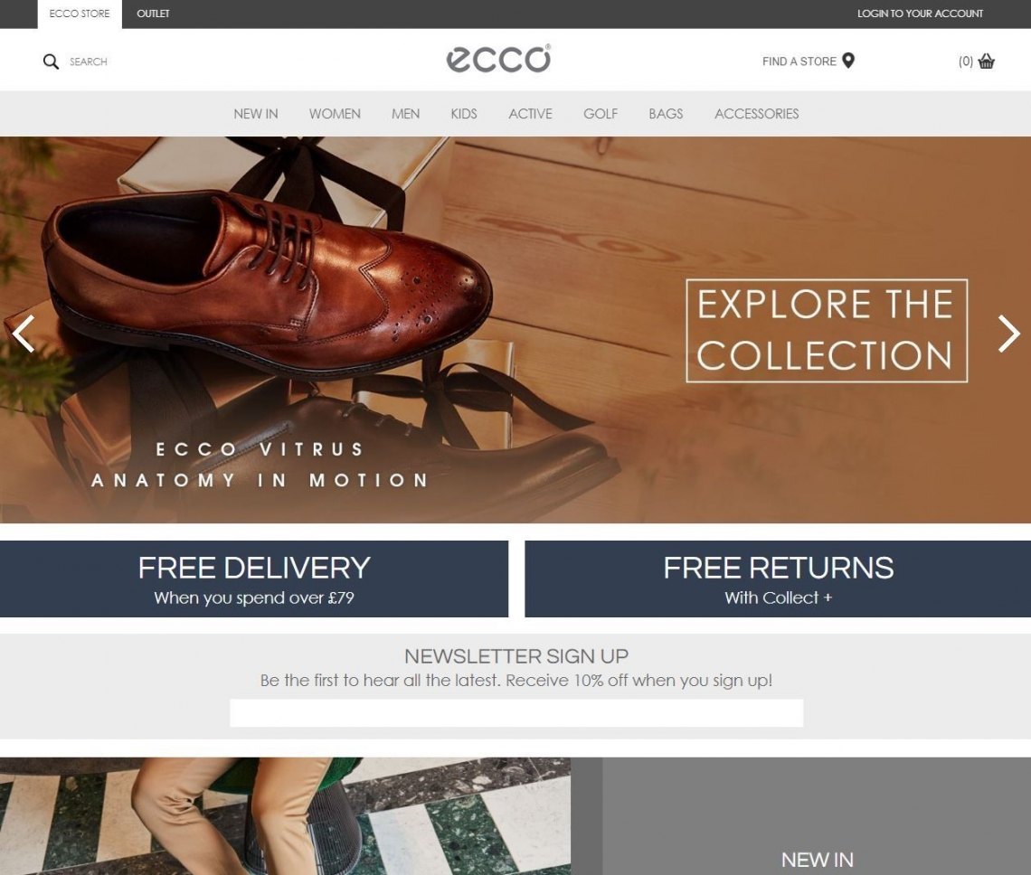 ecco website